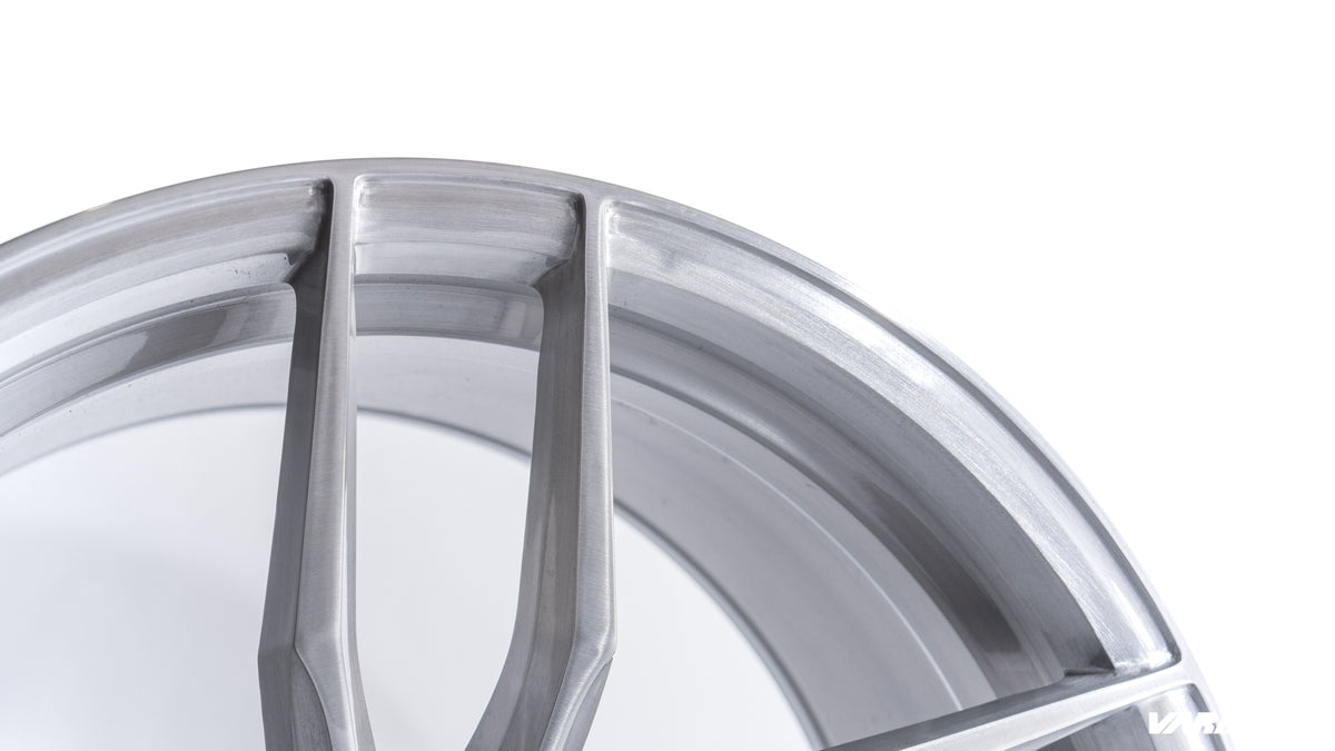 20x11 Brushed Aluminum Cold Forged Collection KRYPTON Variant Forged Alloy Wheels