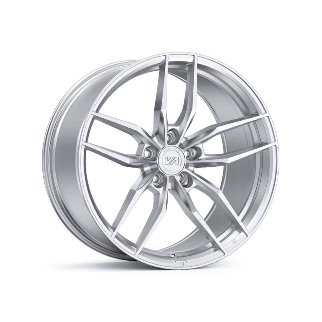 20x11 Brushed Aluminum Cold Forged Collection KRYPTON Variant Forged Alloy Wheels