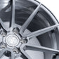 20x11 Brushed Titanium Cold Forged Collection ARGON Variant Forged Alloy Wheels