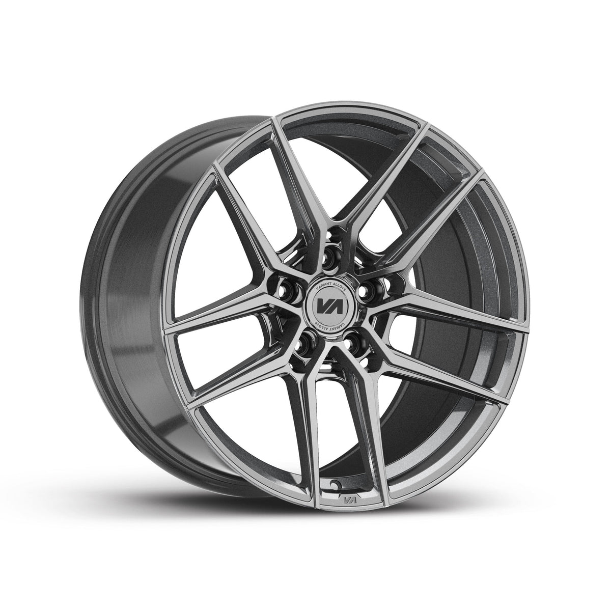 20x9 Gloss Gunmetal Cold Forged Collection HELIUM Variant Forged Alloy Wheels