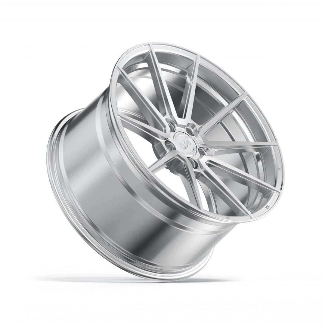 20x9 Silver Machined Face Cold Forged Collection ARGON Variant Forged Alloy Wheels