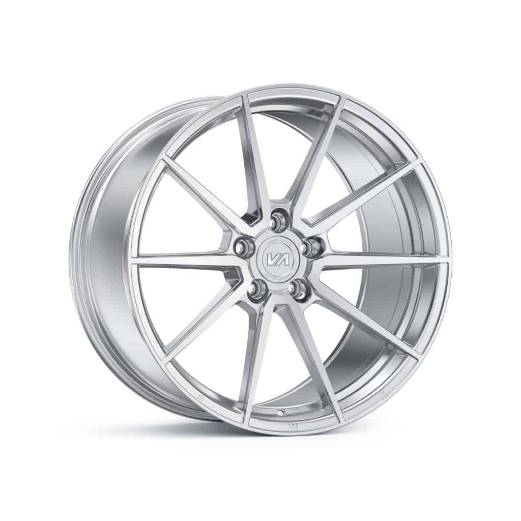 20x9 Silver Machined Face Cold Forged Collection ARGON Variant Forged Alloy Wheels