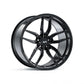 20x9 Super Black Chrome Cold Forged Collection KRYPTON Variant Forged Alloy Wheels