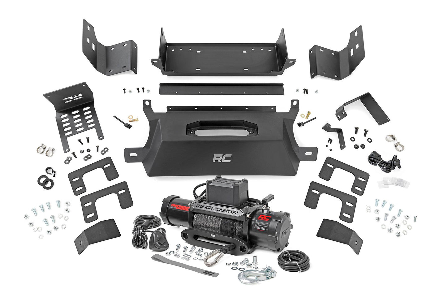 Hidden Winch Mount | 12000S | Ford Bronco 4WD (2021-2025)