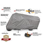 Dowco WeatherAll Plus Motorcycle Cover Gray - 2XL