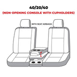 Covercraft 19-20 Ford F-150 Carhartt SeatSaver Custom Front Row Seat Covers - Gravel