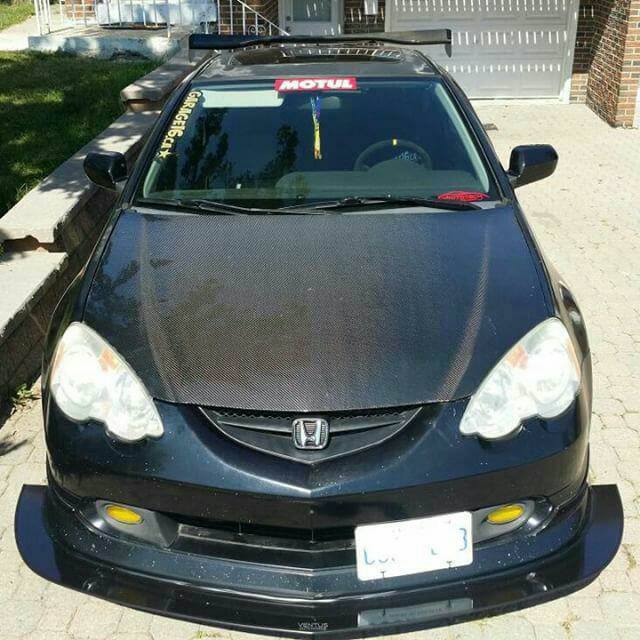 2002-2006 Acura RSX 2PC Front Splitter