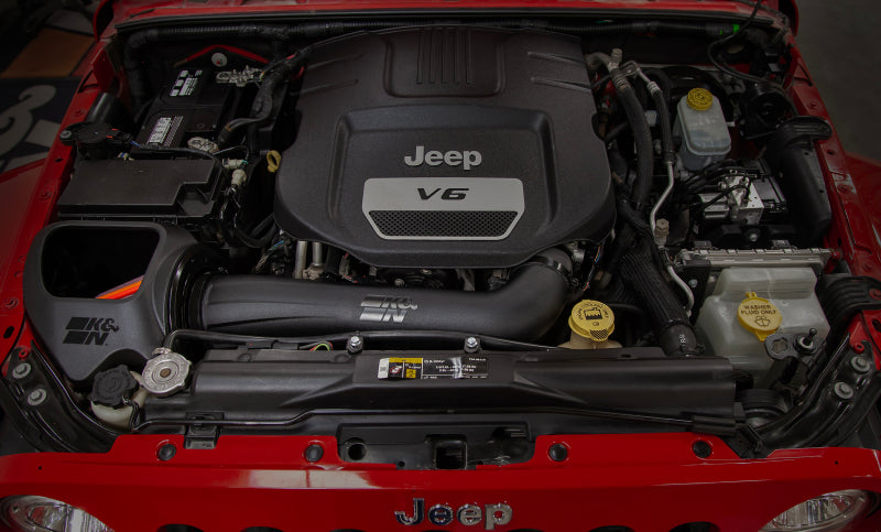 K&N 12-18 Jeep Wrangler V6 3.6L NextGen Cold Air Intake