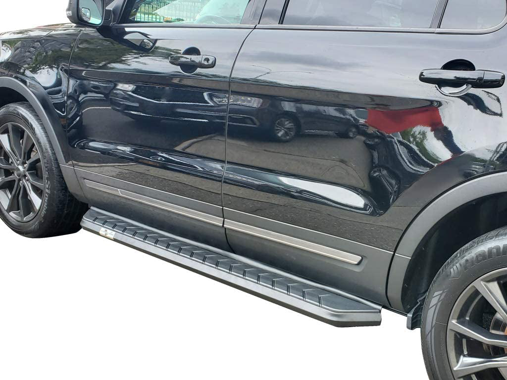 Vanguard Black Side Steps & Running Boards Running Boards Running Board for 2020-2024 toyota highlander nan