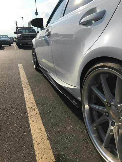 2014-2016 Lexus IS 250/300/350 2PC Side Splitters