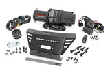 Winch Plate | 4500-LB Winch | 10" Black Slimline | Honda Pioneer 520