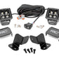 LED Light Kit | Rear Mount | 2" Black Pair | White DRL | Segway 570 F