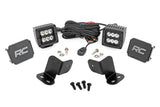 LED Light Kit | Rear Mount | 2" Black Pair | Segway 570 F