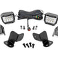 LED Light Kit | Rear Mount | 3" Chrome Pair | Wide Angle | Segway 570 F