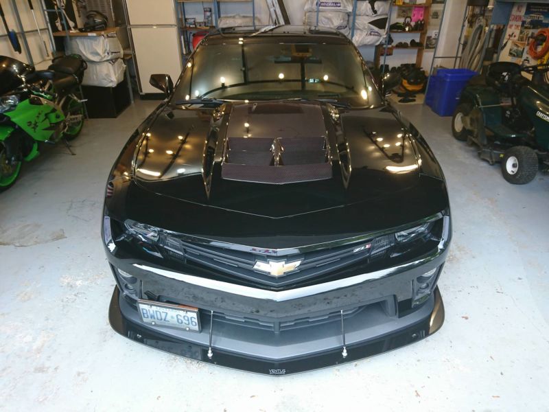 2012-2015 Chevrolet Camaro ZL1 2PC Front Splitter