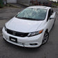 2012 Honda Civic Sedan 2PC Front Splitter