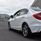2012-2015 Honda Civic Sedan 2PC Side Splitters