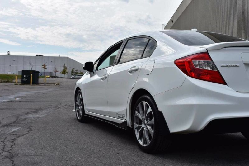 2012-2015 Honda Civic Sedan 2PC Side Splitters