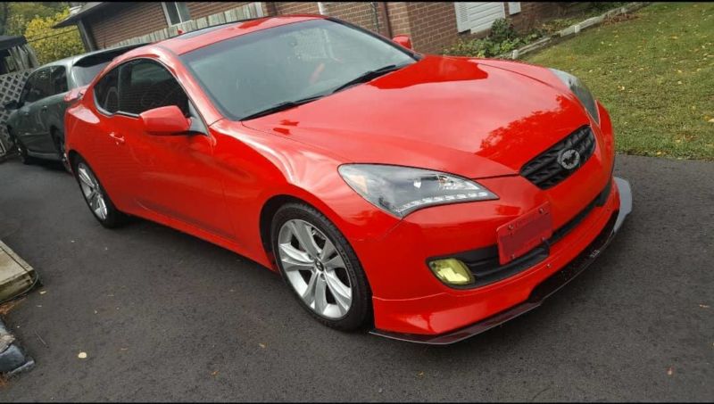 2010-2012 Hyundai Genesis Coupe SPECD Lip 2PC Front Splitter