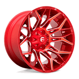 Fuel CANDY RED MILLED D771 22x12 5x114.3/5x127 Wheels