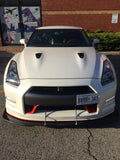 2009-2016 Nissan GTR R35 VERSION 2 2PC Front Splitter
