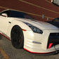 2009-2016 Nissan GTR R35 VERSION 2 2PC Front Splitter