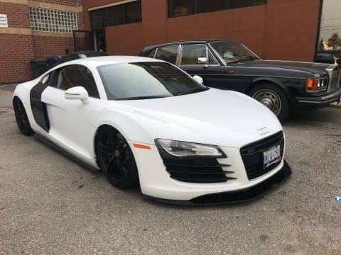 2008-2015 Audi R8 2PC Front Splitter
