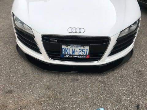 2008-2015 Audi R8 2PC Front Splitter