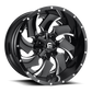 FUEL D239 CLEAVER 20x12 5x139.7/5x150 -44 GLOSS BLACK MILLED