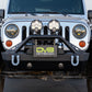 DV8 Offroad Fairlead Mounted Flip-Up License Plate Bracket