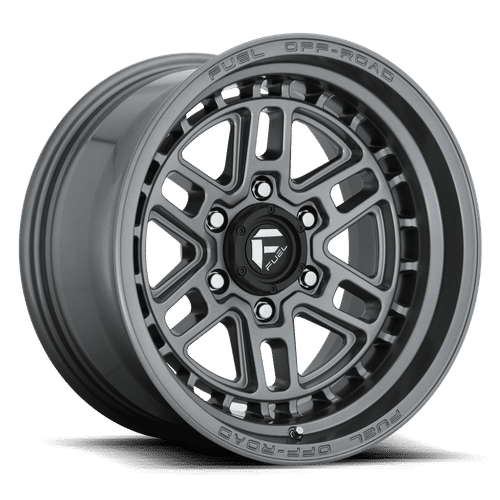 Fuel MATTE GUN METAL D668 NITRO 17x9 6x135 Wheels
