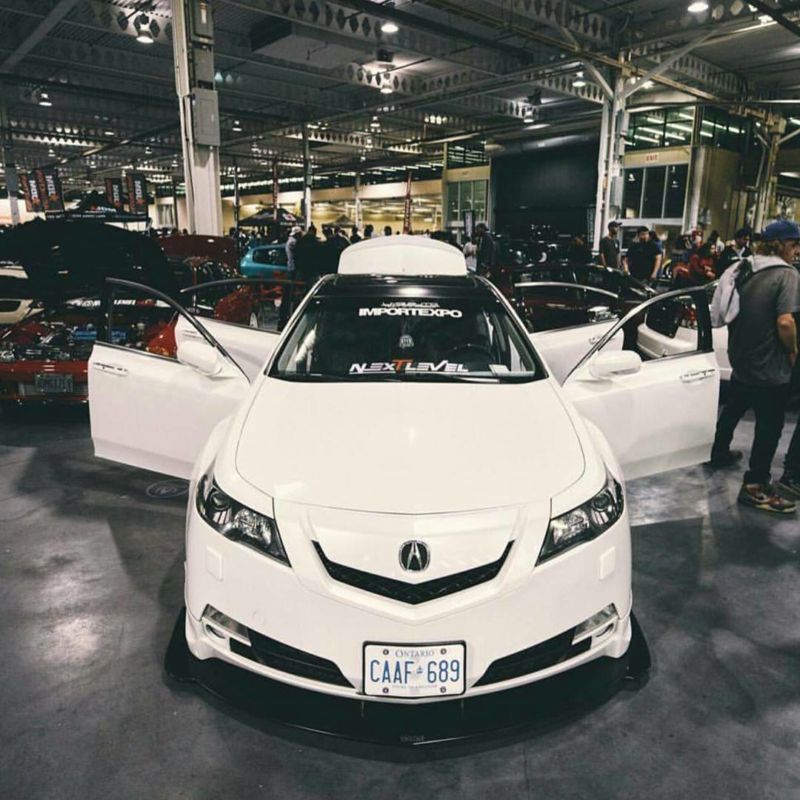 2009-2014 Acura TL A Spec 2PC Front Splitter