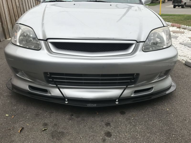 1996-2000 Honda Civic RS Lip 2PC Front Splitter