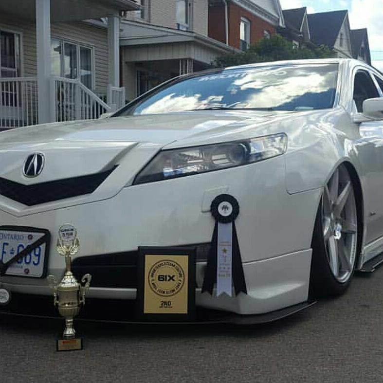 2009-2014 Acura TL A Spec 2PC Front Splitter