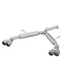 MBRP 22-24 Kia Forte GT Armor Lite AL Steel 2.5in Axle Back Exhaust w/ SS Quad Tips