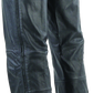 River Road Plains Leather Chaps Black - Large
