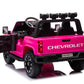 24V 4x4 Chevrolet Silverado 2 Seater Ride on Truck for Kids