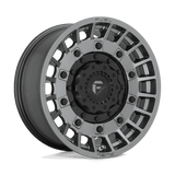 Fuel MATTE ANTHRACITE AND BLACK D726 17x9 5x114.3/5x127 Wheels