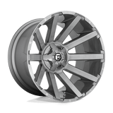 Fuel BRUSHED GUN METAL TINTED CLEAR D714 20x9 6x135/6x139.7 Wheels