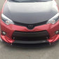 2014-2016 Toyota Corolla Aftermarket Lip 2PC Front Splitter