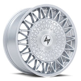 Sentali Luxx Brushed Silver Crown  22x9 5x112/5x115 Wheels
