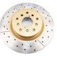 DBA 05-08 Legacy GT Front Drilled & Slotted Street Series Rotor