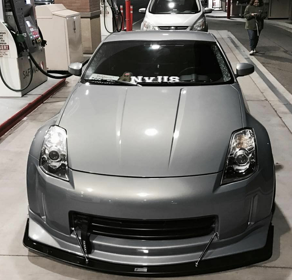 2003-2008 Nissan 350Z Nismo/N1/Ebay Lip 2PC Front Splitter