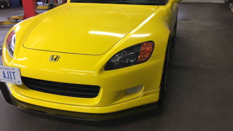 2000-2003 Honda S2000 OEM Lip 2PC Front Splitter