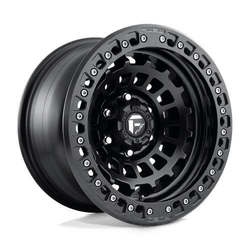 Fuel MATTE BLACK D101 17x9 5x127 Wheels