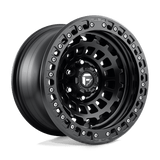 Fuel MATTE BLACK D101 17x9 5x127 Wheels