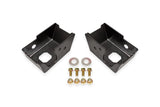 BMR 2021+ Ford Bronco (Exc. Bronco Sport) Rear Shock Mount Skid Plates - Black Hammertone