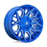 Fuel ANODIZED BLUE MILLED D770 20x10 8x180 Wheels