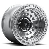 Fuel GLOSS MACHINED D102 ZEPHYR BEADLOCK 17x9 5x127 Wheels