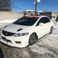 2009-2010 Honda Civic Sedan Type R Lip 2PC Front Splitter